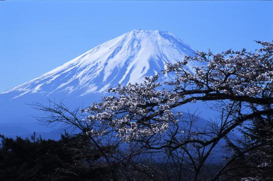 Fujiyama mountain in Japan