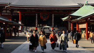 the famous and holy senso-ji temple